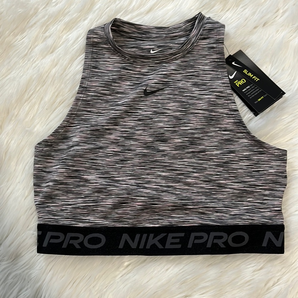 Nike Space-Dyed Cropped Tank Top
